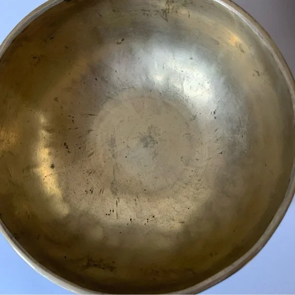 Set of Three Brass singing Bowls - Picture 7 of 12
